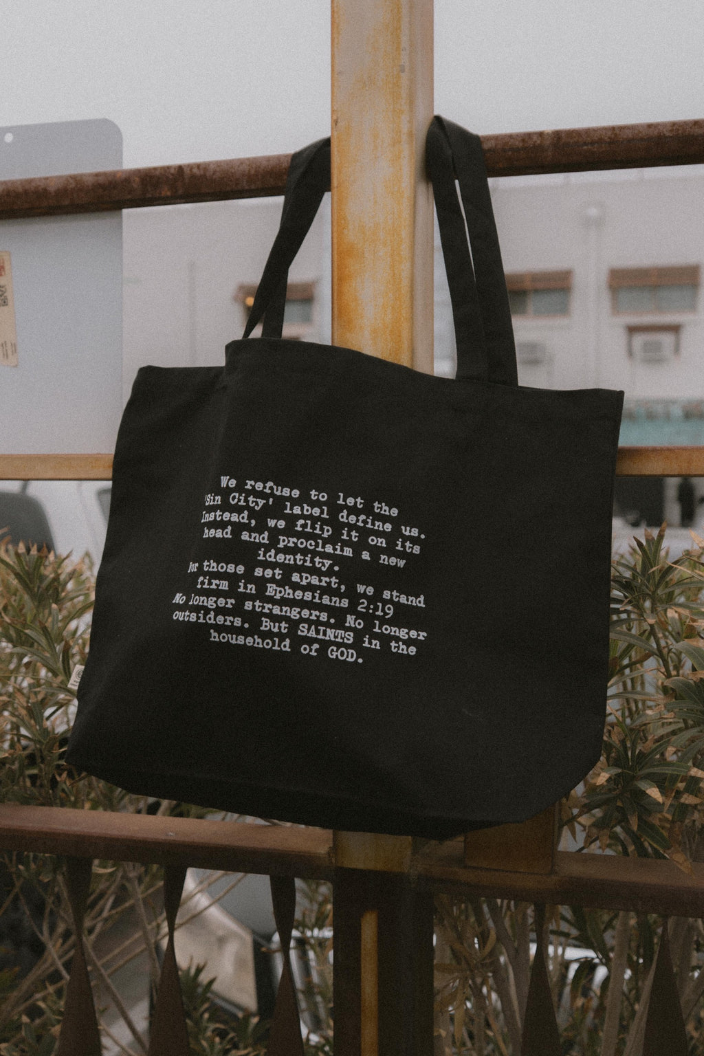 Classic Tote Bag - Faith meets Fashion, Eco-Friendly and Sustainable